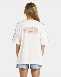 Billabong - Girls 6 to 16 Old Dayz Oversized T-Shirt