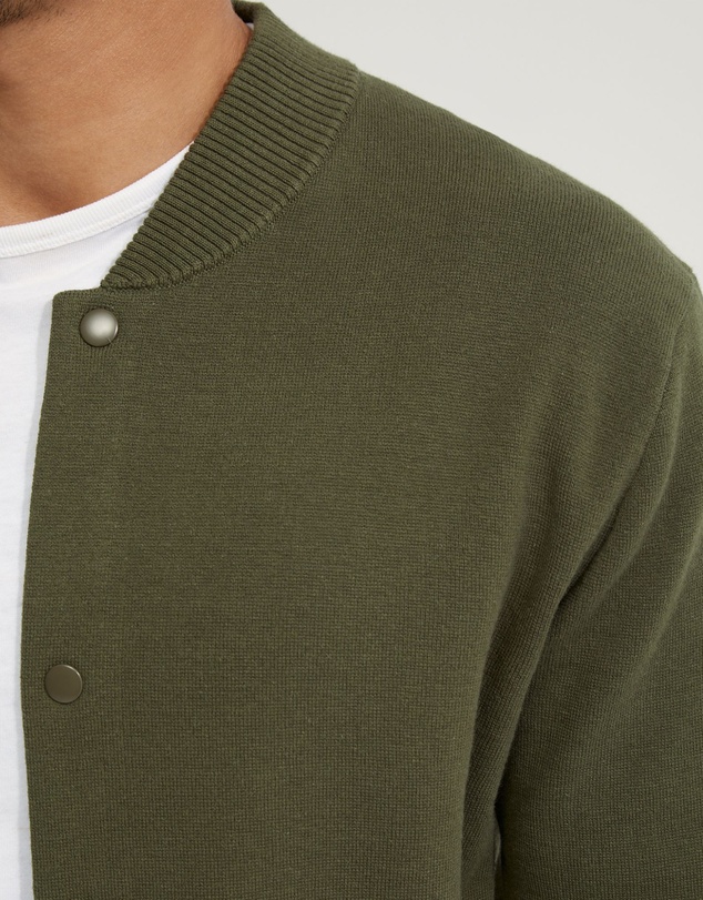 Oxford - Miles Knitted Bomber Jacket