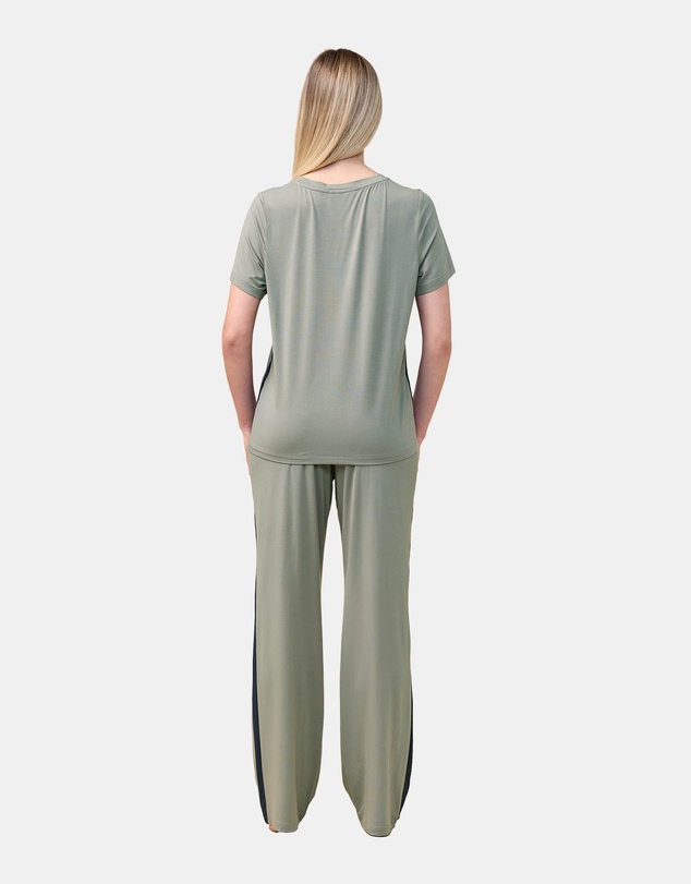 Gingerlilly - Inez Bamboo Pant with Stripe