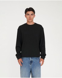 Huffer - Waffle LS Sup Tee