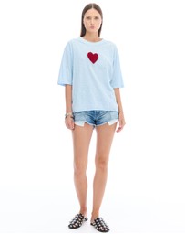 THE TALES - We Love Velvet Heart Street Tee