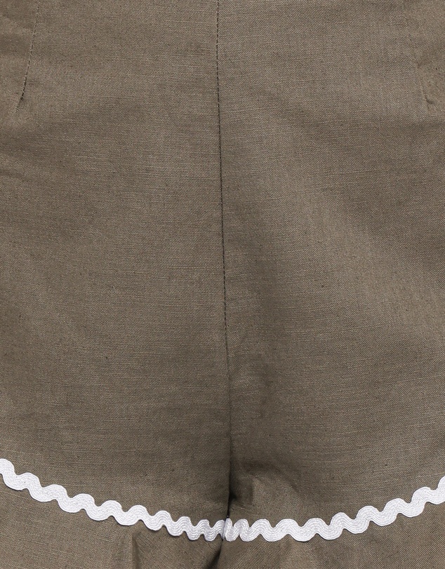 Petal & Pup - Sloane Short - Olive Cream