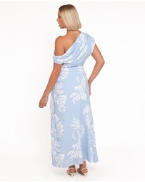 Petal & Pup - Apryl Midi Dress - Shell Print