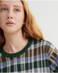 Kowtow - Chequered Tee