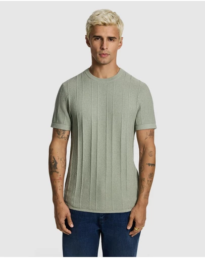 yd. - Ellis Knitted Tee