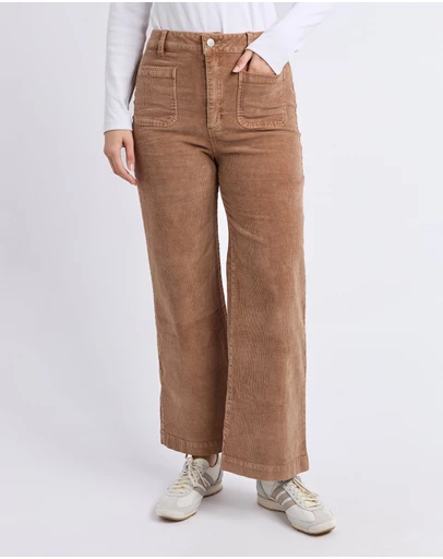 Foxwood - Henrietta Cord Pant Toasted Coconut