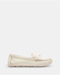 Coach - Sculpted C Leather Driver Shoes
