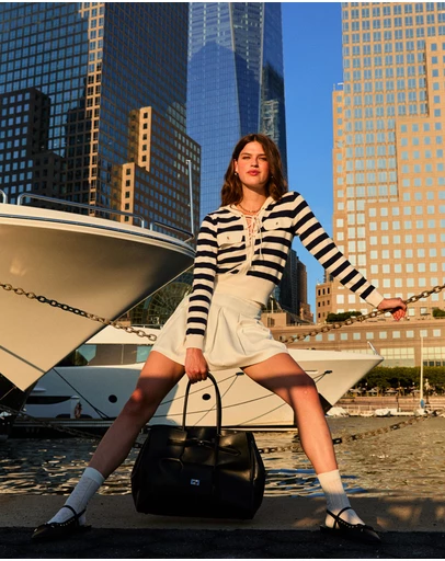 Belle & Bloom - Sail Away Striped Knit Top