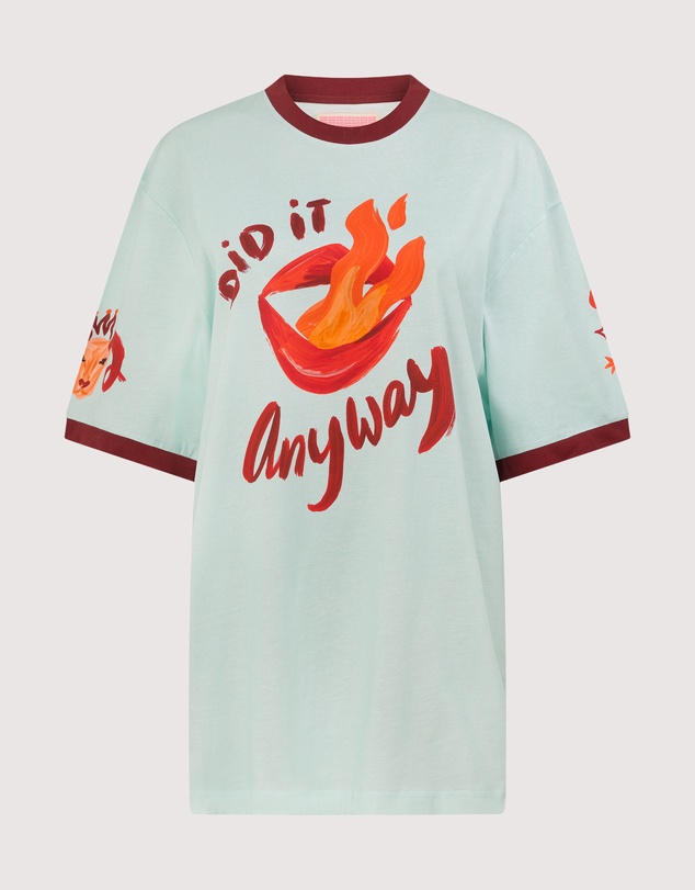 The Somewhere Co - Aries Astrology Oversized Tee