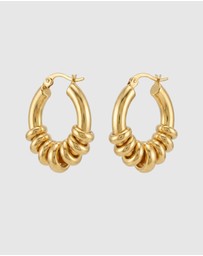 Miz Casa and Co - Liana Hoop Earrings