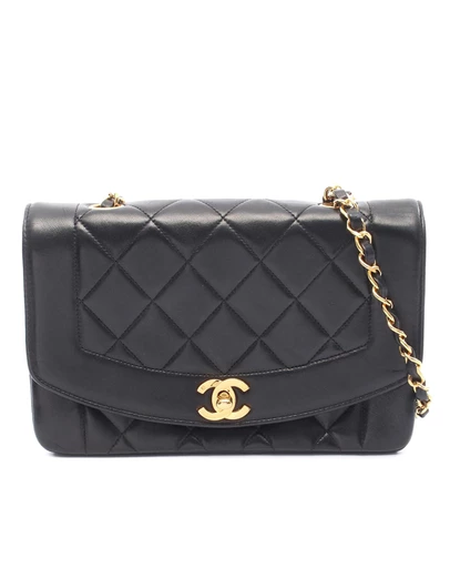 Pre-Loved by Azura Reborn - Pre-Loved Small Lambskin Diana Flap