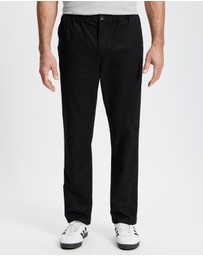 Staple Superior - Casual Elastic Waist Pants