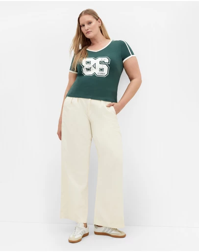 City Chic - Micro Sport Print Tee