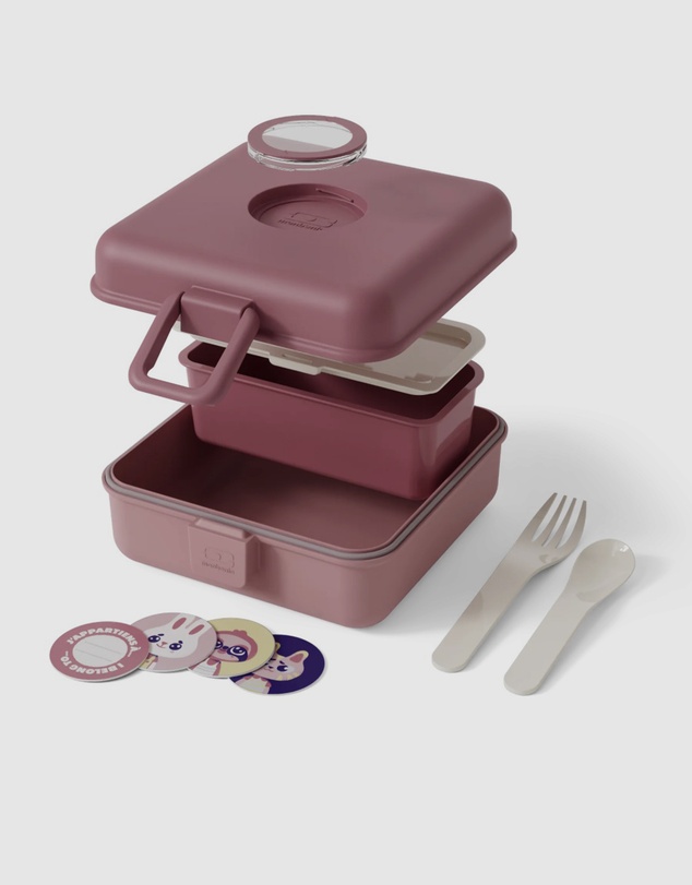 Monbento - Monbento Mb Sandwich Lunch Box Snacky - Pink Blush