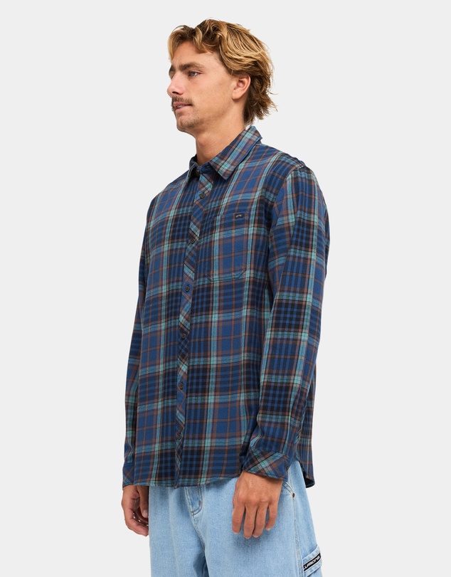 Billabong - Mens Coastline Long Sleeve Flannel Shirt