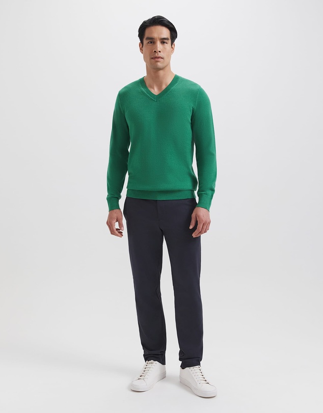 SABA - Franklin Merino Wool V Neck Knit
