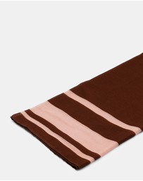 Morgan & Taylor - Eleanor Light-Weight Scarf in Brown