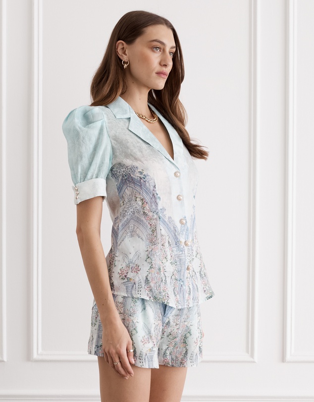 Aqua Blu Australia - Triomphe Jolene Short Sleeve Shirt