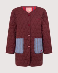 SMWR. by The Somewhere Co - Royal Match Quilted Jacket