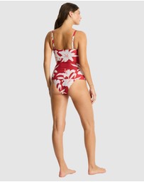 Sea Level Australia - Veridian Cross Front Multifit Singlet Top