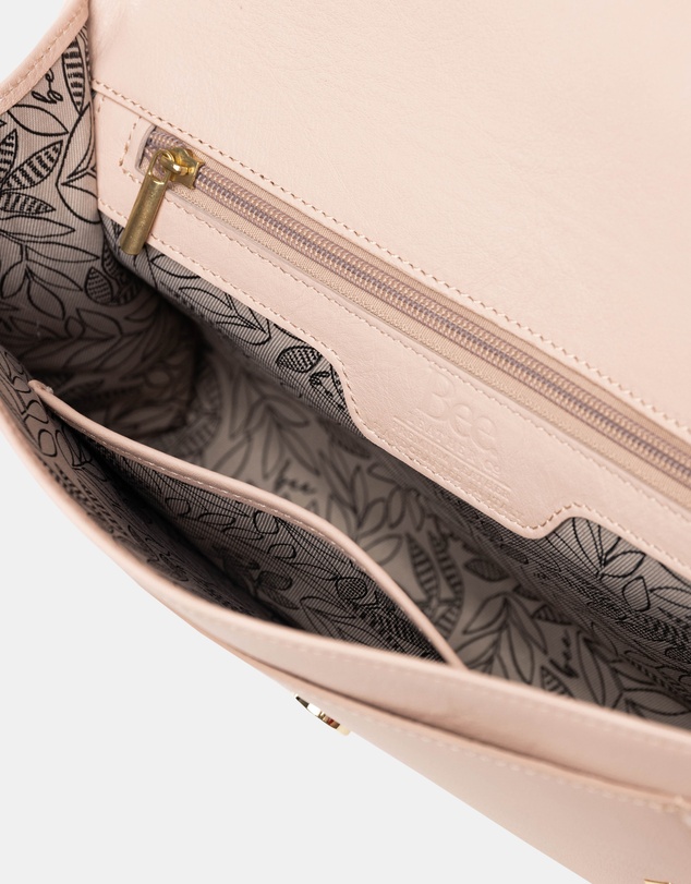 BEE - Olivia Blush Clutch Bag