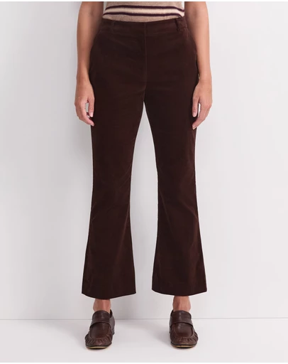 Sportscraft - Thea Kick Flare Velvet Pant