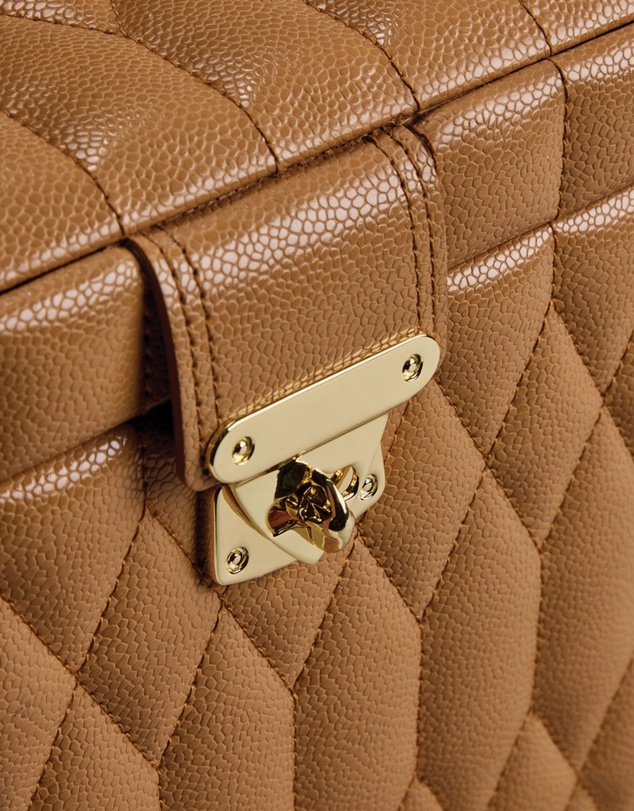 Wolf - WOLF Lauren Large jewellery Box Caramel