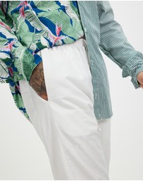 Surrounded By Ghosts - The Vanadium Linen Drawstring Pants
