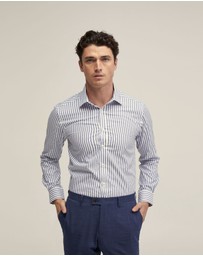Oxford - Beckton Striped Cotton Shirt