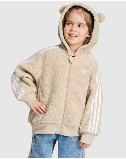 adidas Originals - Adidas Care Bears SST Teddy Fleece Hooded Track Top - Kids-Teens