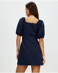 Honey and Beau - Wild and Free Puff Sleeve Dress