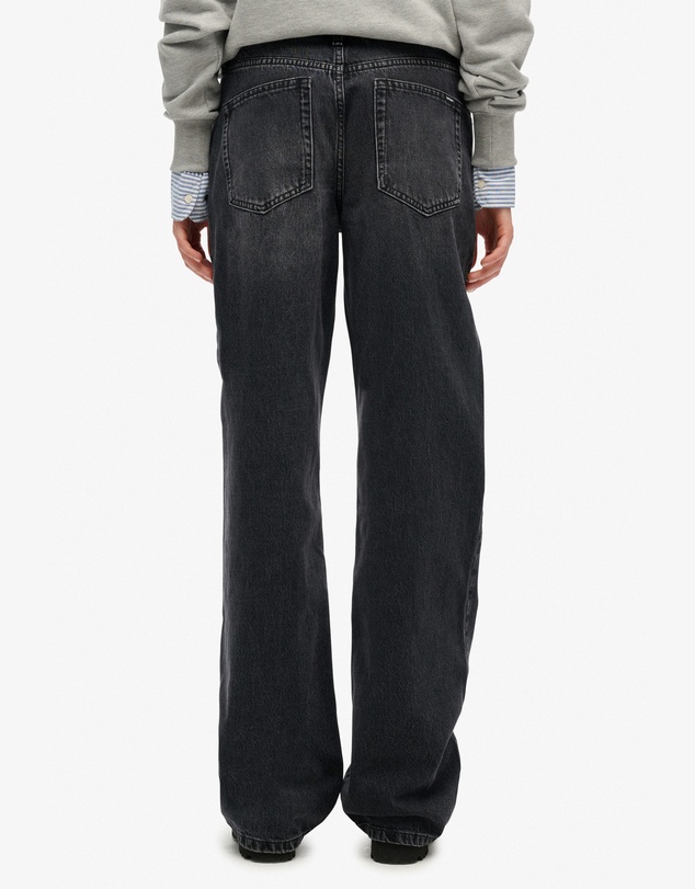 Superdry - Mid Rise Wide Leg Jean