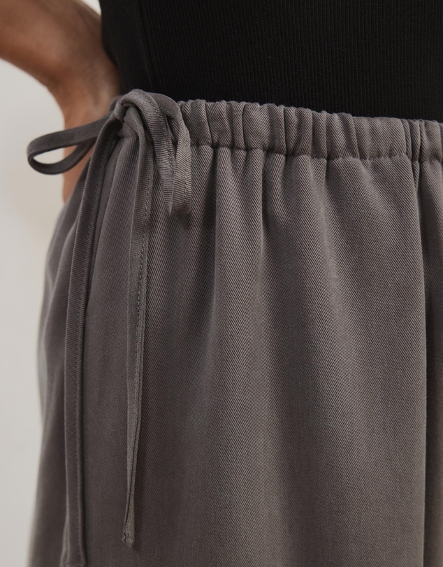 Atmos&Here - Viola Wide Leg Tie Detail Pants