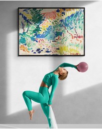 Inka Arthouse - Abstract Exhibition by Henri Matisse Art Print