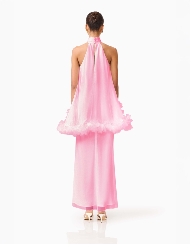 Elliatt - Poppy Layered Gown in Pink