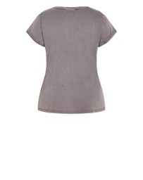 City Chic - Moonlight Cuff Tee