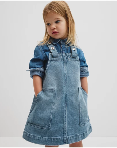 Country Road - Denim Pinafore