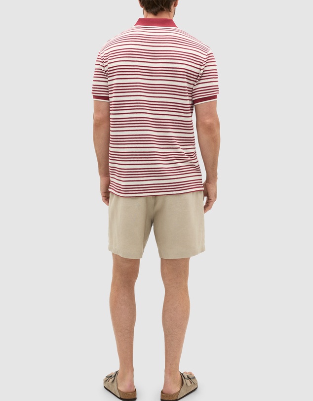 Seed Heritage - Stripe V Neck Polo