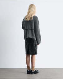 & Other Stories - Knitted Cape Sweater