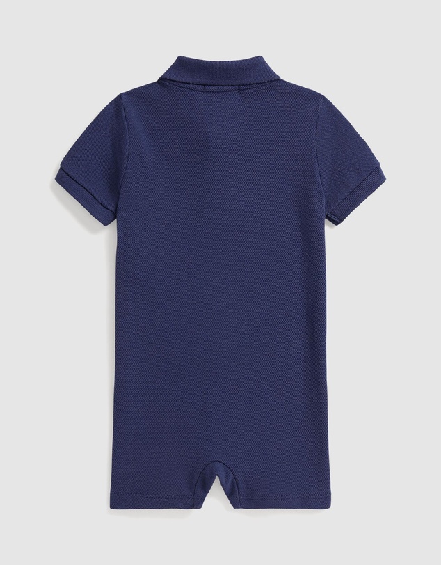 Polo Ralph Lauren - Big Pony Cotton Mesh Polo Shortall - Kids