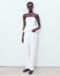 M.N.G - Peplum Top