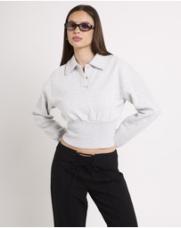 Subtitled - Tori Fleece Button Up