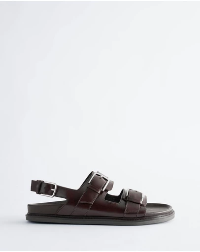 & Other Stories - Buckled Leather Sandals