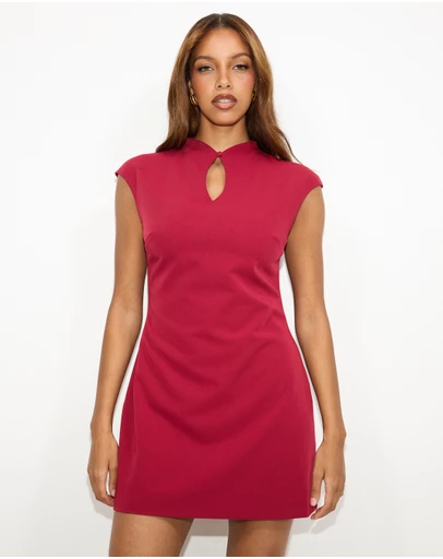 Dazie - Santorini Keyhole Mini Dress