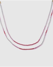 Miz Casa and Co - Crystal Beaded Necklace Stack