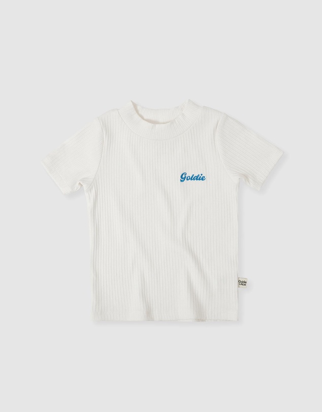 Goldie + Ace - Rib T-Shirt - Babies-Kids