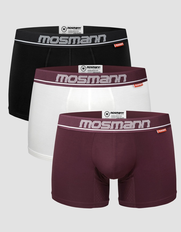 Mosmann - Mens Bamboo Trunks - Trinity