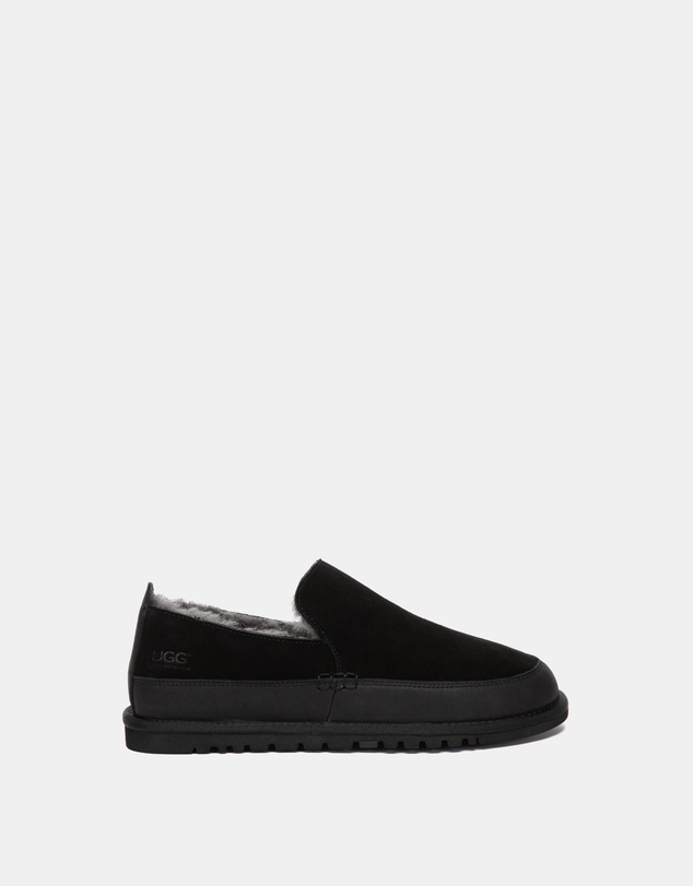 EVERAU - Australian Shepherd Ugg Frozark Cow Suede Upper Loafer Oxfords Flats