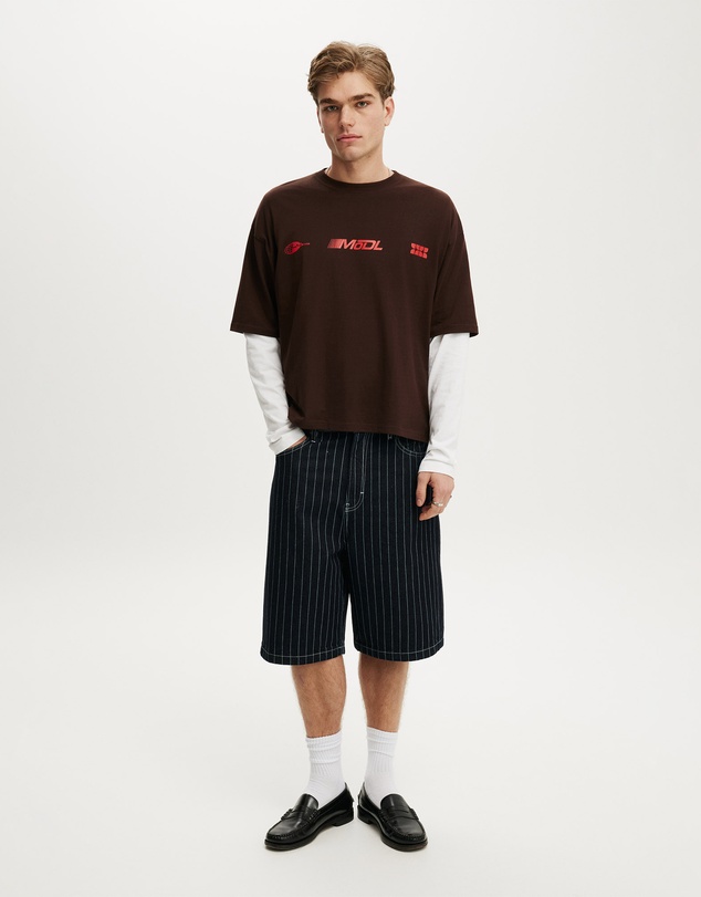 Cotton On - Cropped Fit Graphic T-Shirt