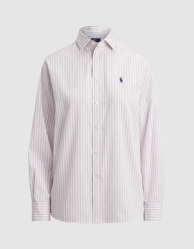 Polo Ralph Lauren - Relaxed Fit Striped Cotton Shirt - The ICONIC Exclusive